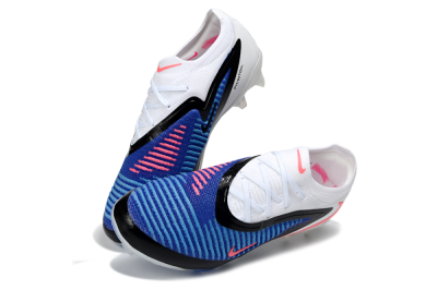 Unisex Nike Phantom 6 Elite Low FG Football Boots - Blue/Electric Blue/Neon Pink