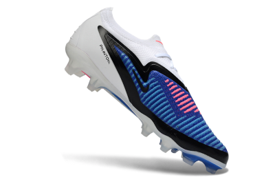 Unisex Nike Phantom 6 Elite Low FG Football Boots - Blue/Electric Blue/Neon Pink