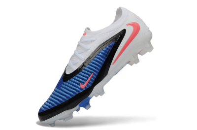 Unisex Nike Phantom 6 Elite Low FG Football Boots - Blue/Electric Blue/Neon Pink