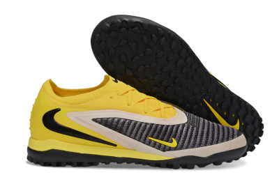 Unisex Nike Phantom 6 Elite Low TF Football Shoes - Yellow/Electric Yellow/Charcoal Gray