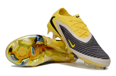 Unisex Nike Phantom 6 Elite Low FG Football Boots - Yellow/Electric Yellow/Graphite Gray