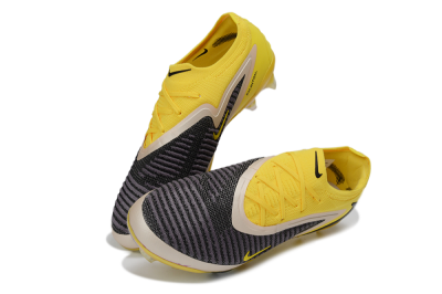 Unisex Nike Phantom 6 Elite Low FG Football Boots - Yellow/Electric Yellow/Graphite Gray