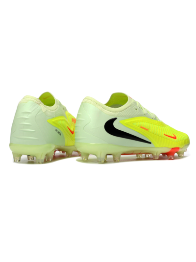 Men's Nike Phantom 6 Elite Low FG Football Boots - Yellow/Neon Yellow/Coral Orange