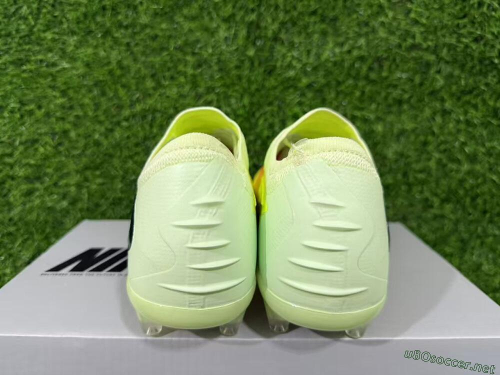 Men's Nike Phantom 6 Elite Low FG Football Boots - Yellow/Neon Yellow/Coral Orange