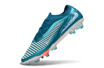 Men's Nike Phantom 6 Elite Low FG Football Boots - Teal/Ocean Blue/White