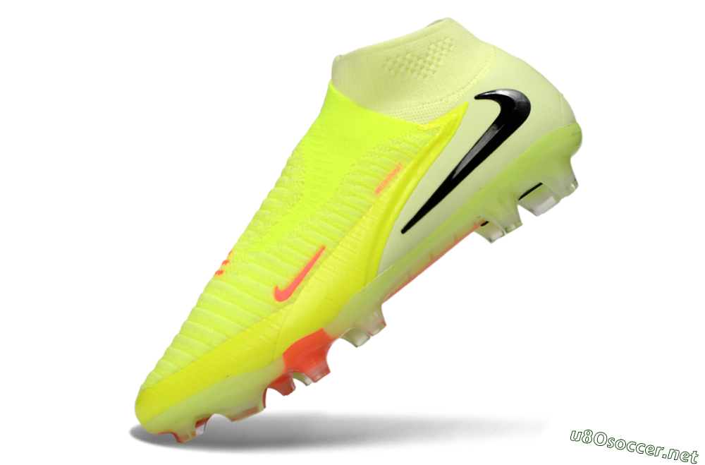 Men's Nike Phantom 6 Elite Low FG Football Boots - Yellow/Neon Yellow/Black 5