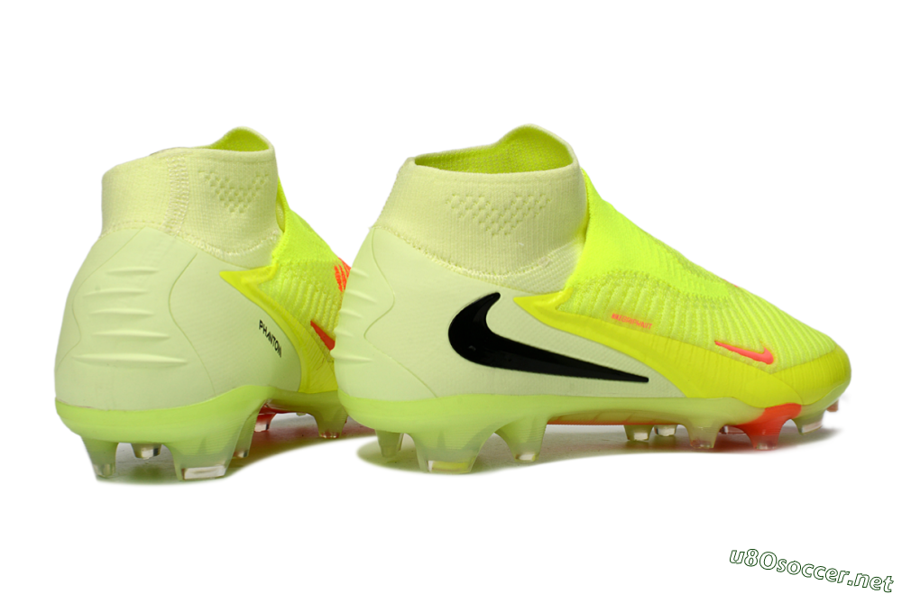 Men's Nike Phantom 6 Elite Low FG Football Boots - Yellow/Neon Yellow/Black 6