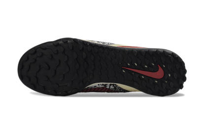 Unisex Nike Phantom 6 Elite Low TF Football Shoes - Maroon/Crimson Red/Classic White