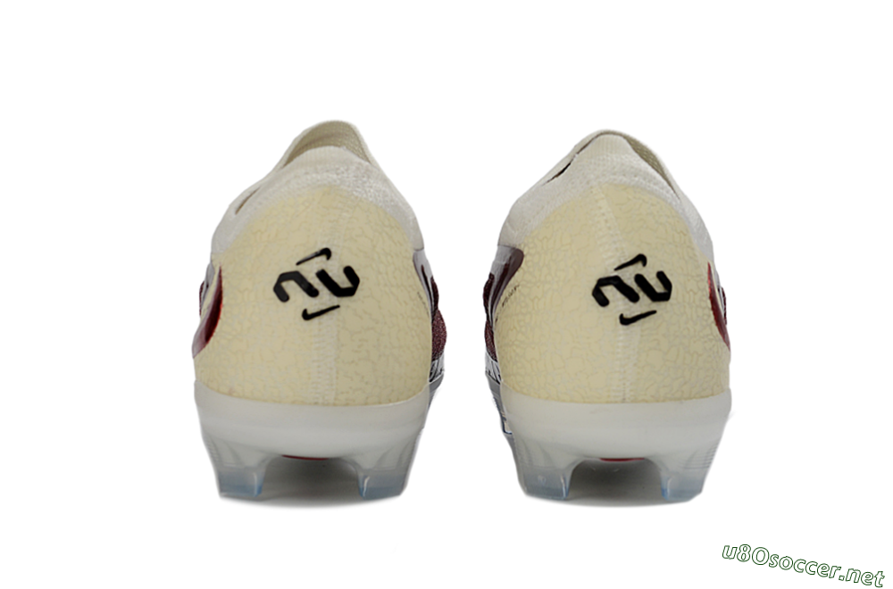 Unisex Nike Phantom 6 Elite Low FG Football Boots - Red/Cream/Black 5