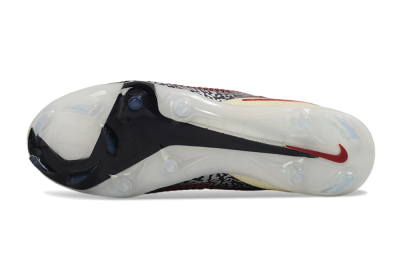 Unisex Nike Phantom 6 Elite Low FG Football Boots - Red/Cream/Black