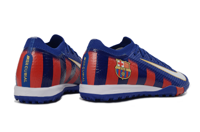 Unisex Nike Air Zoom Mercurial Vapor 16 Elite TF Football Boots - Blue/Crimson Red/Night Sky