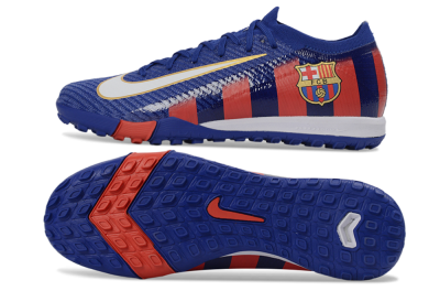 Unisex Nike Air Zoom Mercurial Vapor 16 Elite TF Football Boots - Blue/Crimson Red/Night Sky