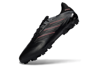 Men's Adidas Copa Pure 3 FG Football Boots - Black/Crimson Red/Graphite Gray