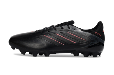 Men's Adidas Copa Pure 3 FG Football Boots - Black/Crimson Red/Graphite Gray