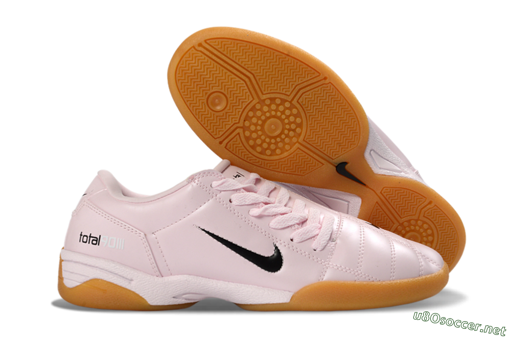 Men's Nike Total 90 III IC Football Shoes - Pink/Soft Rose/Caramel 2