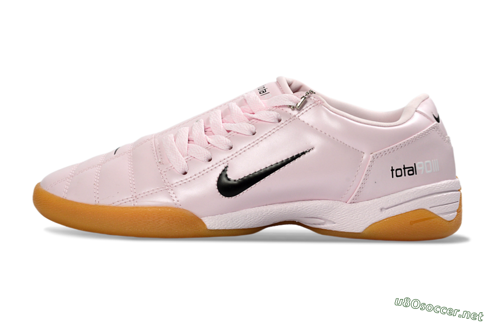 Men's Nike Total 90 III IC Football Shoes - Pink/Soft Rose/Caramel 0