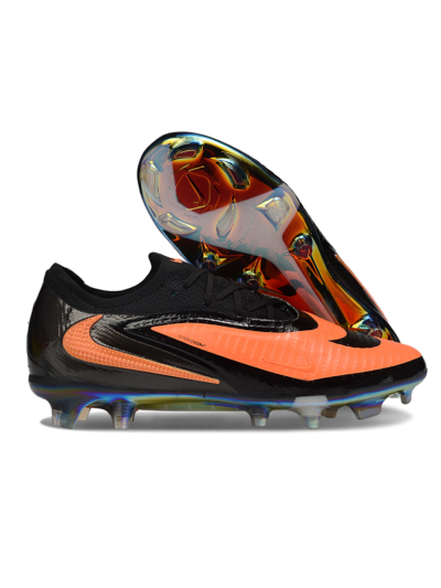 Unisex Nike Phantom 6 Elite Low FG Football Boots - Orange/Electric Orange/Black