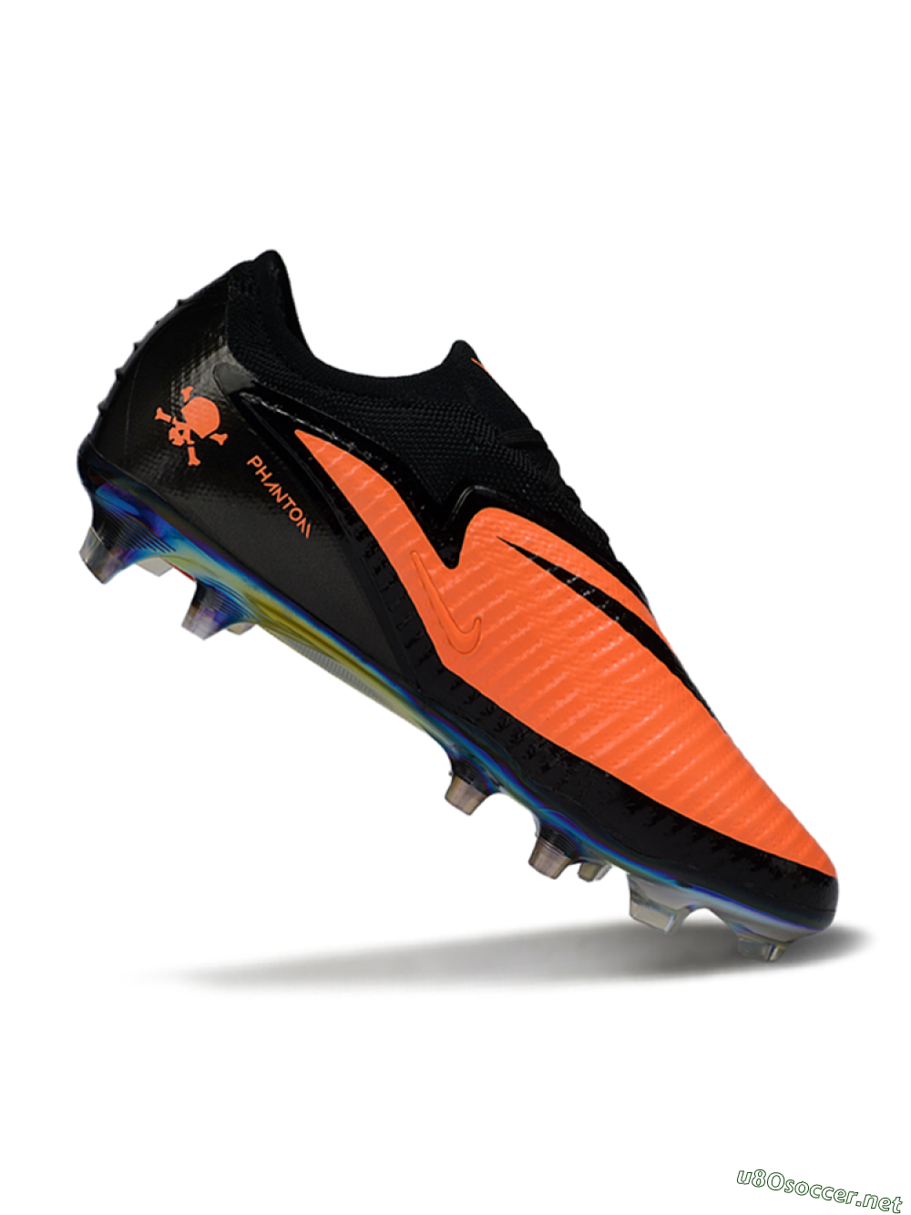 Unisex Nike Phantom 6 Elite Low FG Football Boots - Orange/Electric Orange/Black 4