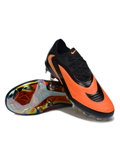 Unisex Nike Phantom 6 Elite Low FG Football Boots - Orange/Electric Orange/Black