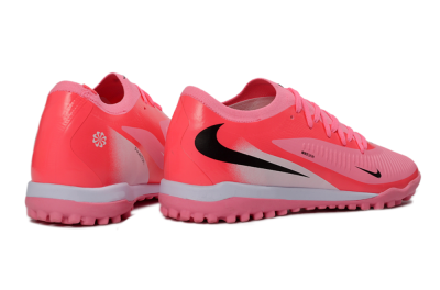 Unisex Nike Phantom 6 Elite Low TF Football Shoes - Pink/Neon Pink/Black