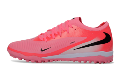 Unisex Nike Phantom 6 Elite Low TF Football Shoes - Pink/Neon Pink/Black