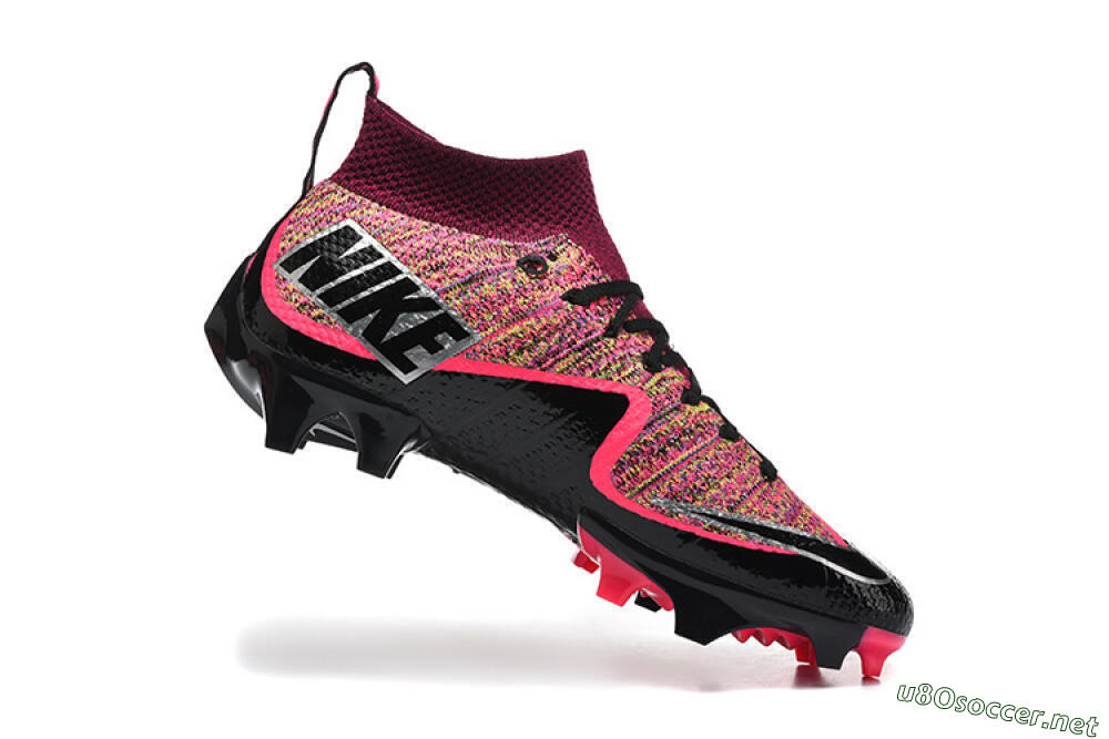 Men's Nike Magista Obra FG Football Boots - Black/Bright Pink/Crimson Red 7