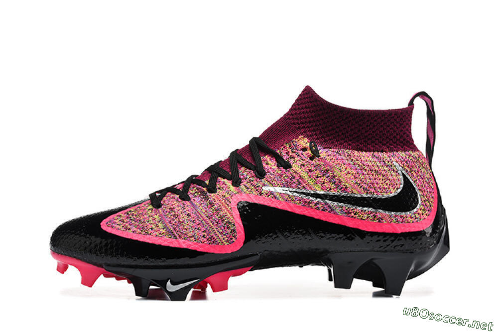Men's Nike Magista Obra FG Football Boots - Black/Bright Pink/Crimson Red 0