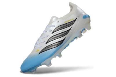 Unisex Adidas Predator 26 Elite FG Football Boots - Blue/Sky Blue/Icy White