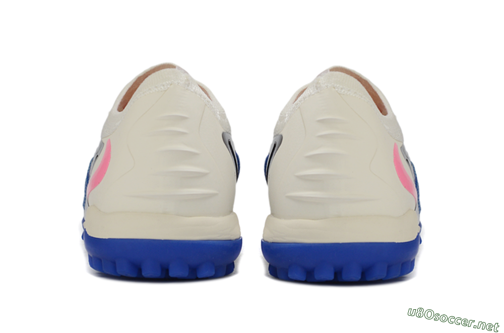 Unisex Nike Phantom 6 Elite Low TF Football Shoes - Blue/Electric Blue/Soft Pink 5