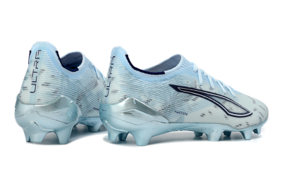 Men's Puma Ultra 5 Ultimate FG Football Boots - Sky/Ice Blue/Silver