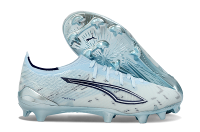 Men's Puma Ultra 5 Ultimate FG Football Boots - Sky/Ice Blue/Silver