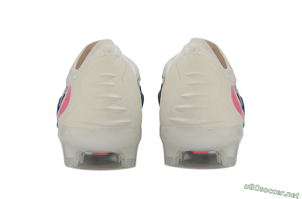 Unisex Nike Phantom 6 Elite Low FG Football Boots - Blue/Electric Blue/Fierce Pink 5