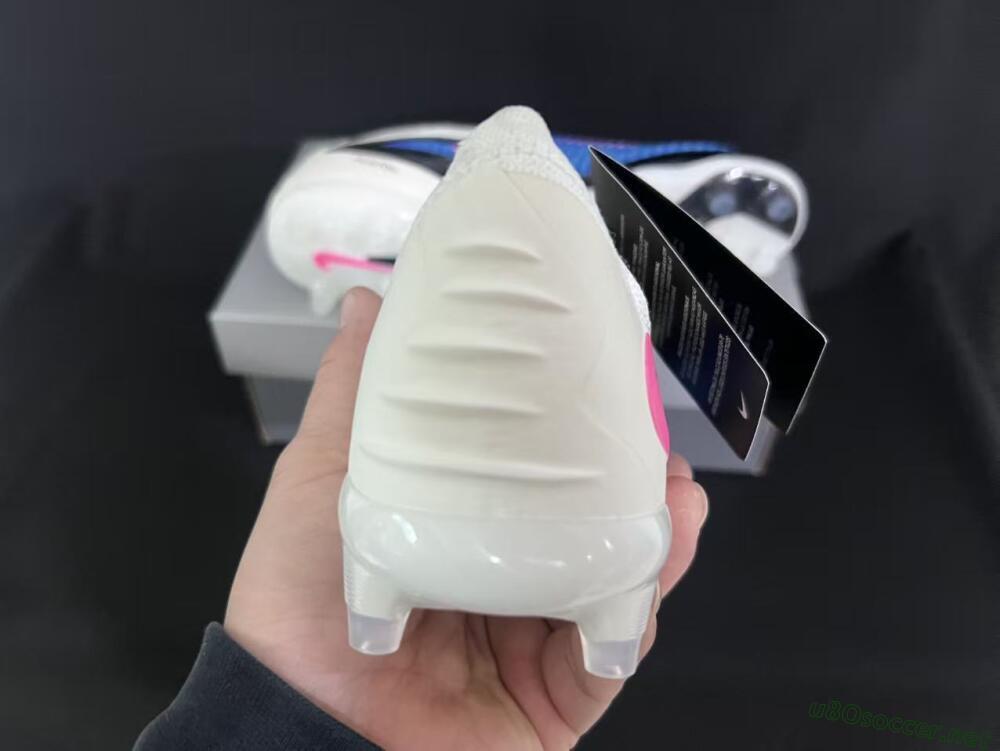 Unisex Nike Phantom 6 Elite Low FG Football Boots - Blue/Electric Blue/Fierce Pink