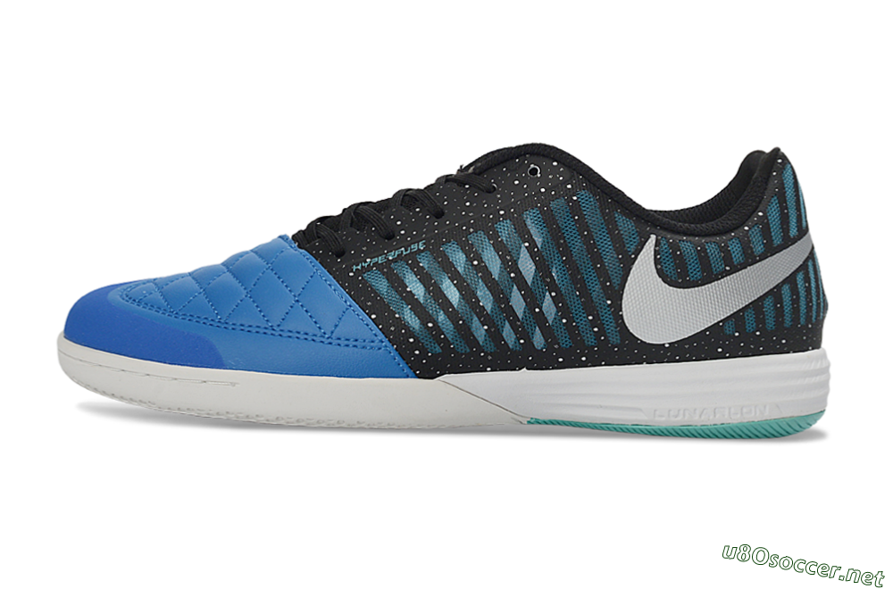 Unisex Nike Lunar Gato 2 IC Football Shoes - Blue/Midnight Aqua/Black 0