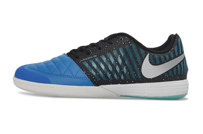 Unisex Nike Lunar Gato 2 IC Football Shoes - Blue/Midnight Aqua/Black