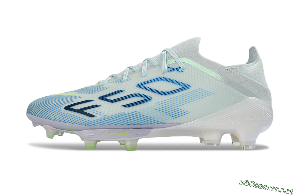 Men's Adidas F50 Lightstrike Pro Elite FG Football Boots - LightBlue/IcyBlue/CrystalGreen 0
