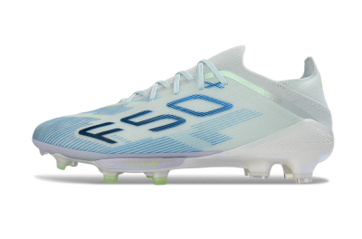 Men's Adidas F50 Lightstrike Pro Elite FG Football Boots - LightBlue/IcyBlue/CrystalGreen