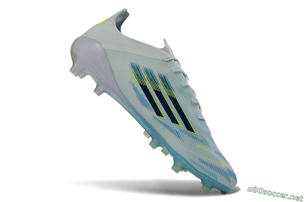 Men's Adidas F50 Elite FG Football Boots - Blue/Frosty Blue/Pearly White 4