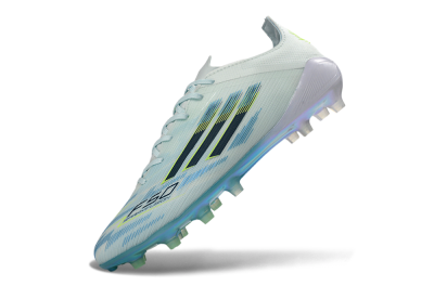 Men's Adidas F50 Elite FG Football Boots - Blue/Frosty Blue/Pearly White