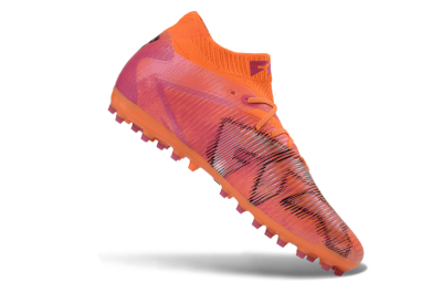 Men's Puma Future 8 Ultimate MG Football Boots - Orange/Vibrant Coral/Hot Pink