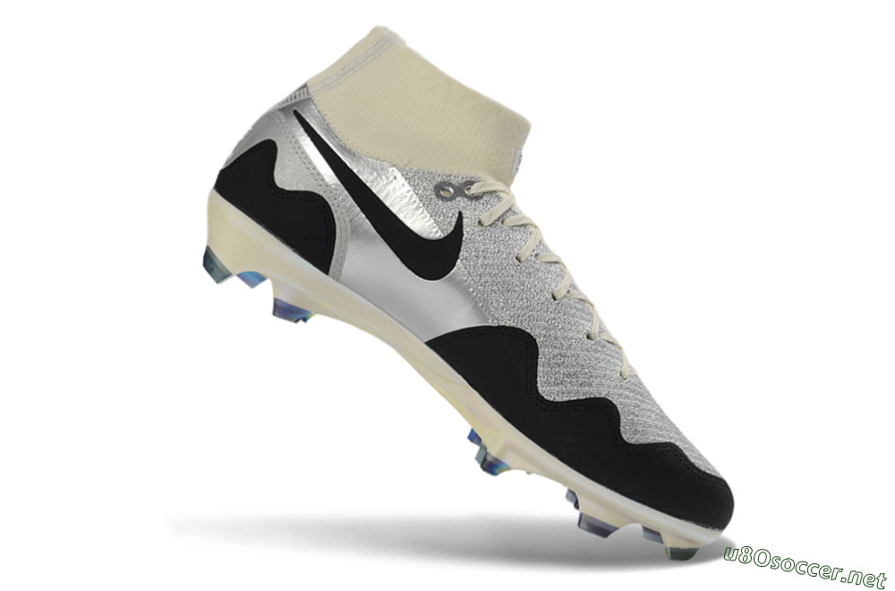 Unisex Patta x Nike Air Zoom Mercurial Superfly 10 Elite FG Football Boots - Silver/Black/Silver 4