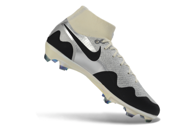 Unisex Patta x Nike Air Zoom Mercurial Superfly 10 Elite FG Football Boots - Silver/Black/Silver