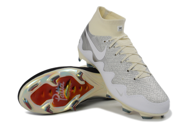 Unisex Patta x Nike Air Zoom Mercurial Superfly 10 Elite FG Football Boots - Silver/Black/Silver