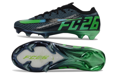 Unisex EAFC x Nike Air Zoom Mercurial Vapor 16 Elite FG Football Boots - Black/Green Glow/Frosted Shadow