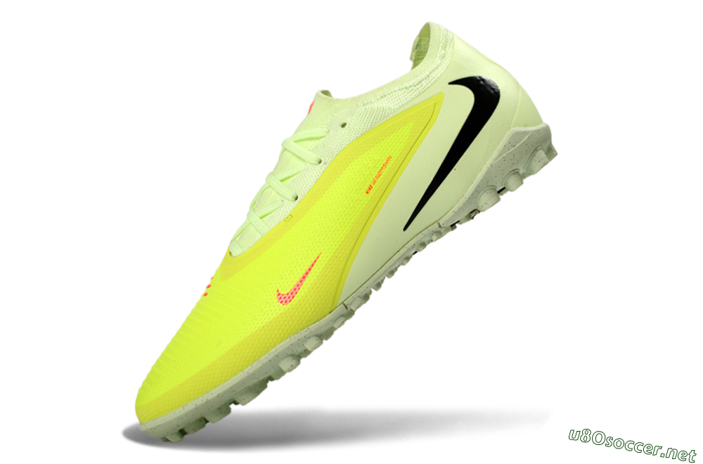 Unisex Nike Phantom 6 Elite Low TF Football Shoes - Yellow/Lime Burst/Neon Pink 5