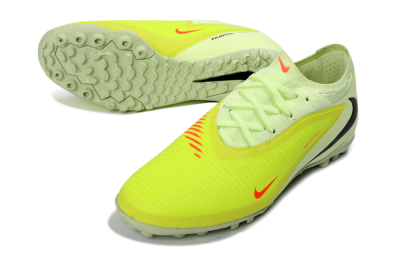 Unisex Nike Phantom 6 Elite Low TF Football Shoes - Yellow/Lime Burst/Neon Pink