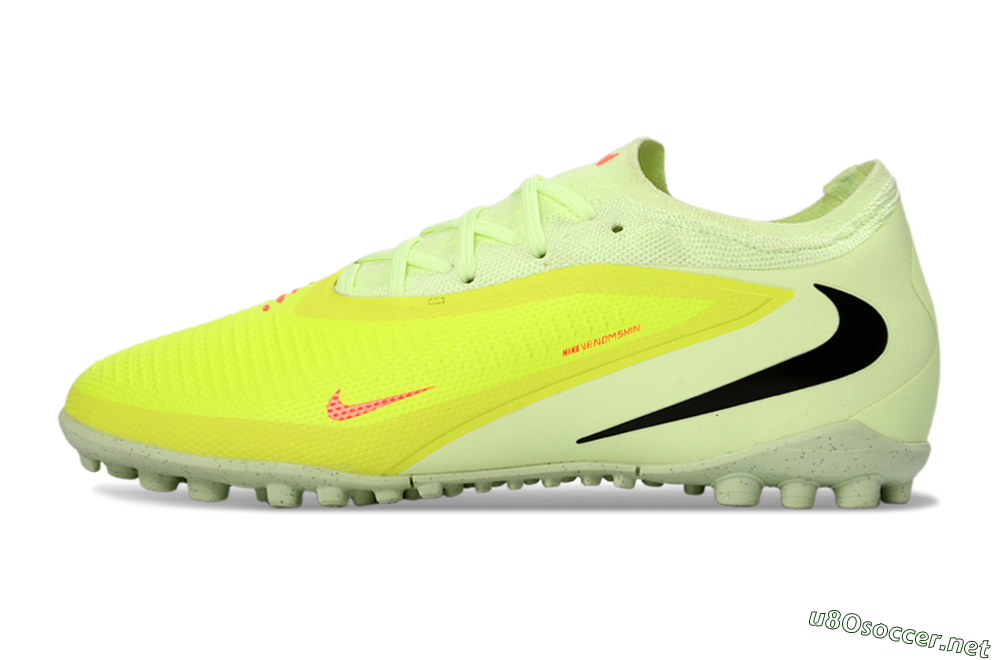 Unisex Nike Phantom 6 Elite Low TF Football Shoes - Yellow/Lime Burst/Neon Pink 0