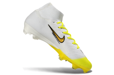 Unisex Nike Air Zoom Mercurial Superfly 10 Elite FG Football Boots - Yellow/Bright Yellow/Sleek White