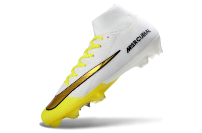 Unisex Nike Air Zoom Mercurial Superfly 10 Elite FG Football Boots - Yellow/Bright Yellow/Sleek White