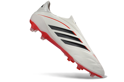 Men's Adidas Copa Pure 4 FG Football Boots - White/Crimson/Black